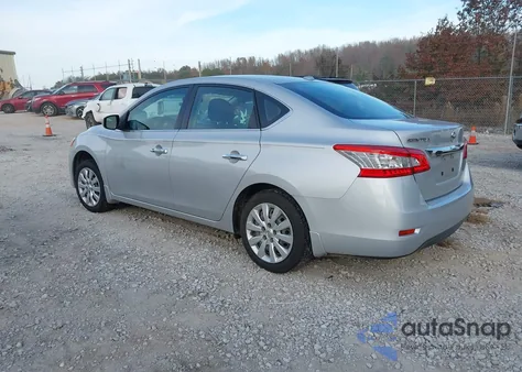 2015 Nissan Sentra Sv из США, поврежденный, VIN 3N1AB7AP0FL684467